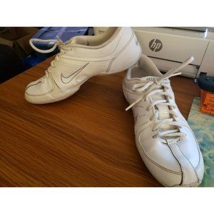 Nike Air Mix Down 2 White Leather Cheer Dance Shoes 519933-100 Womens US 9.5 A28
